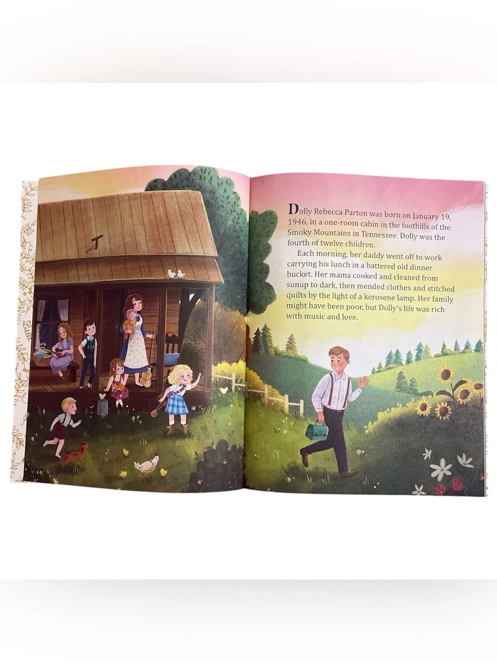 My Little Golden Book About Dolly Parton by Deborah Hopkinson Book 2021